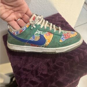 Nike Sneakers with Red Interior